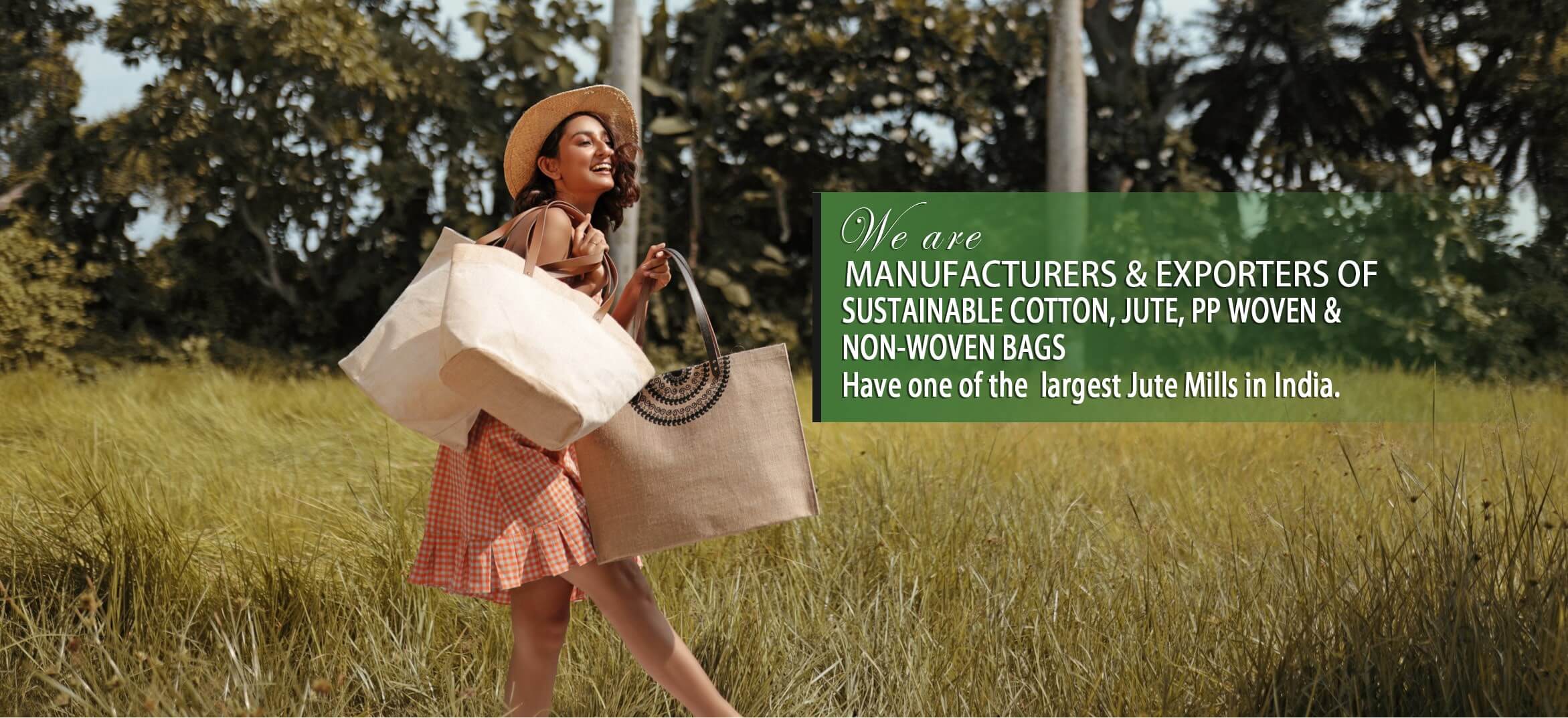 Earth Care Bags - Cotton, Canvas, Jute and PP Bags Manufacturer and Exporter in India